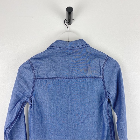 7 For All Mankind Button Down Long Sleeve Shirt - Picture 9 of 9